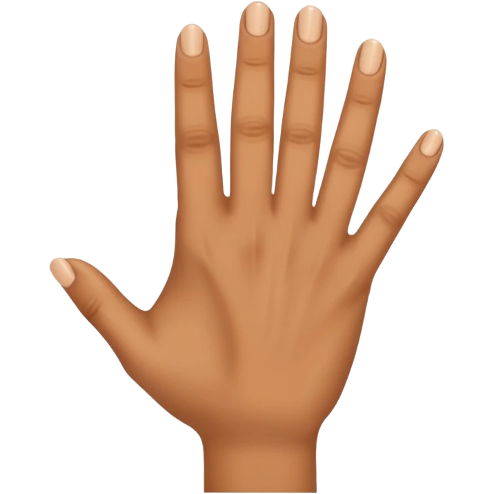 Ring finger coming forward from hand emoji