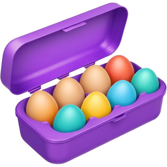 Surprise egg box emoji
