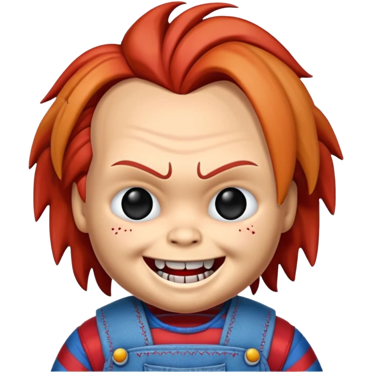 Un emojin de chuky emoji