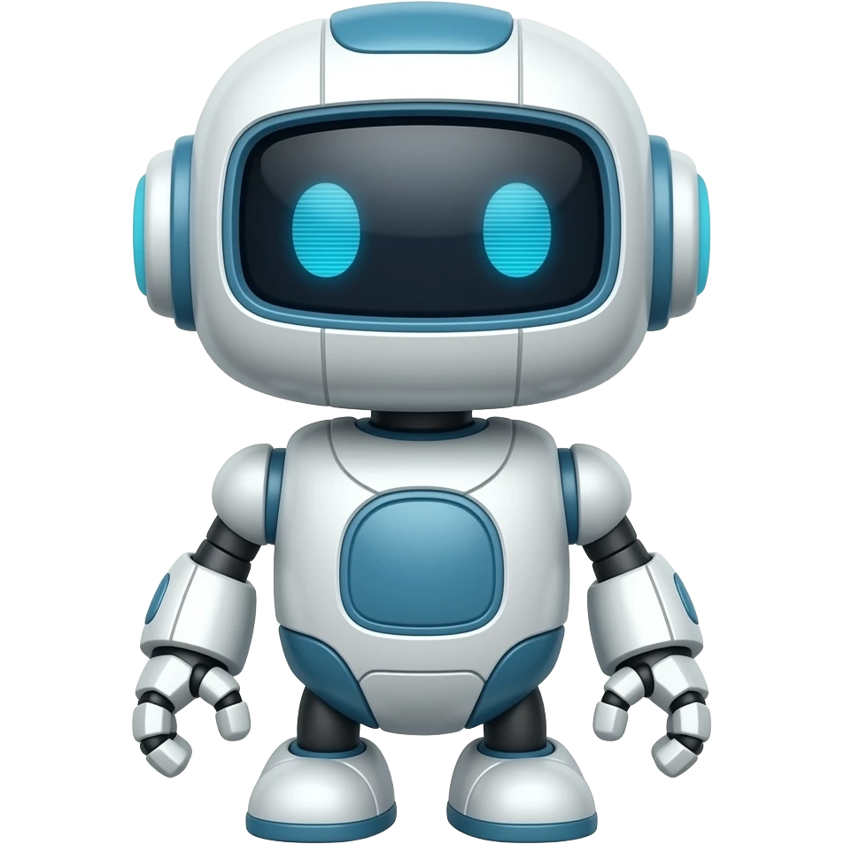 cute robot emoji