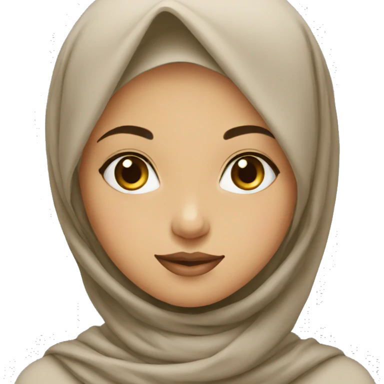 Hijab girl emoji