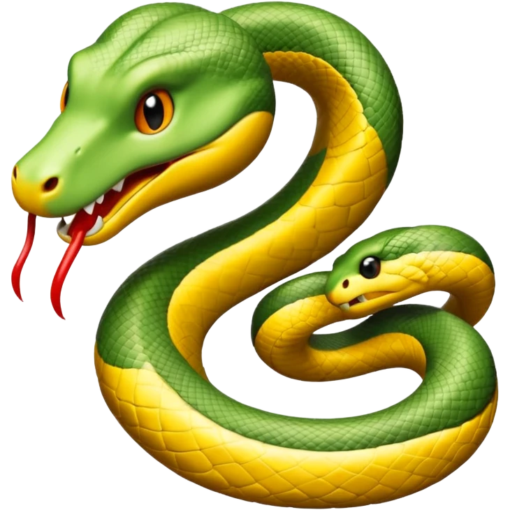 Create text that reads “Blame Snakes” emoji