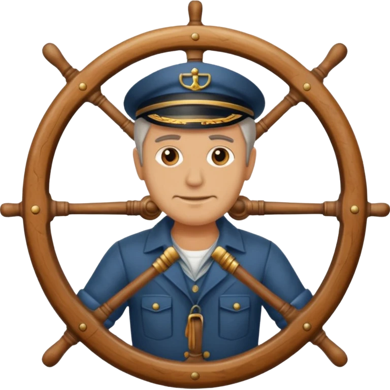 Helmsman emoji