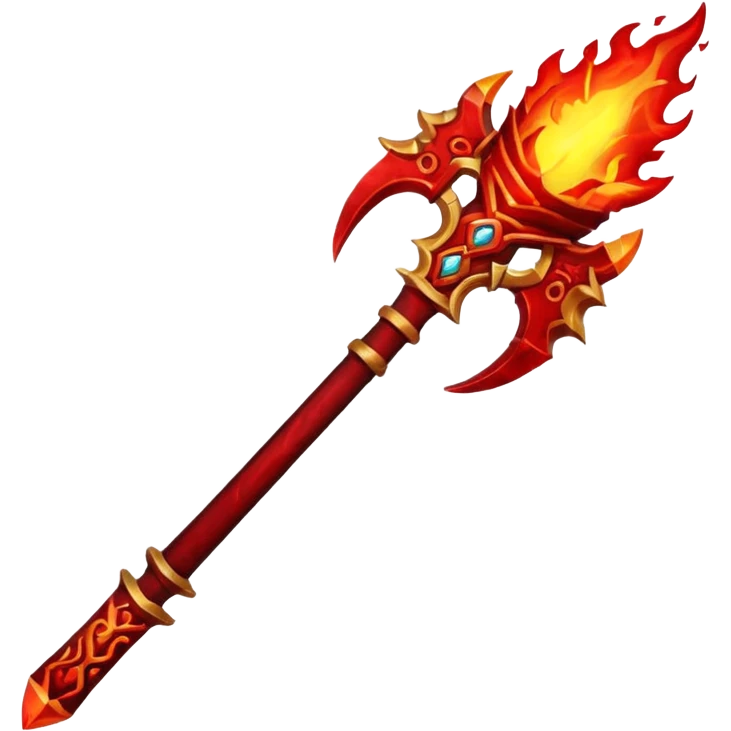 Blood of chaos in god of war  weapon emoji