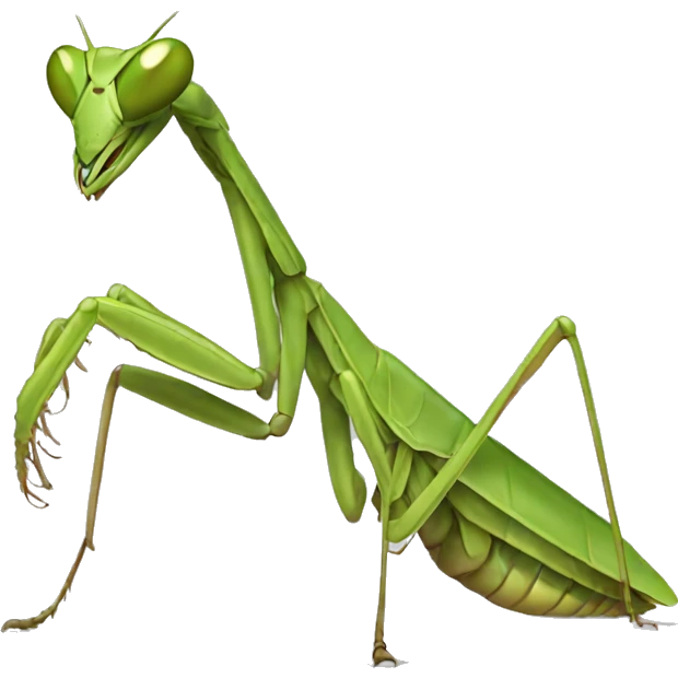 Preying mantis emoji