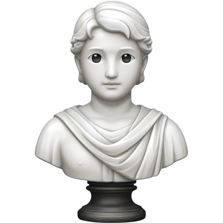 a marble statue emoji