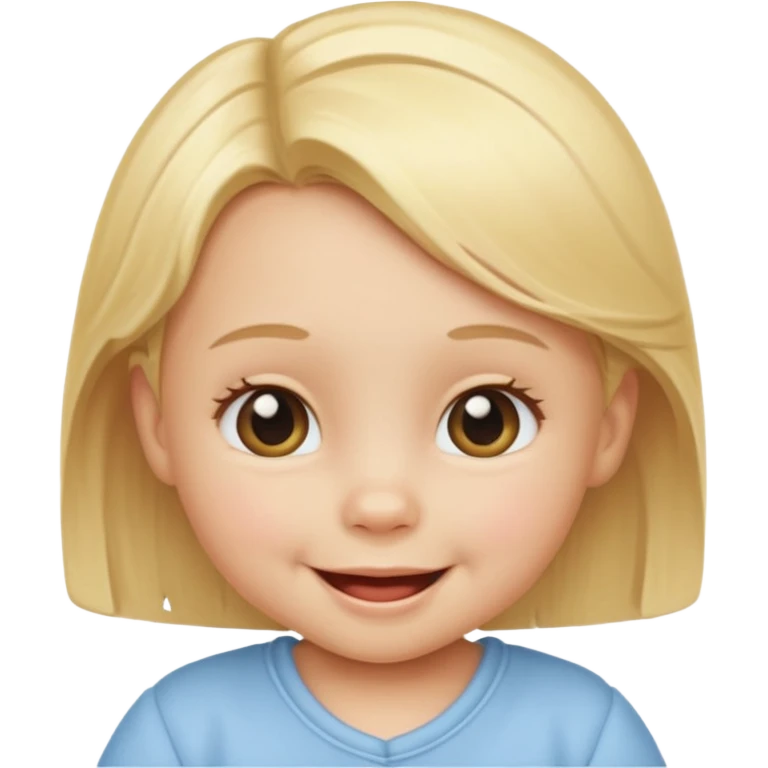 blonde baby emoji