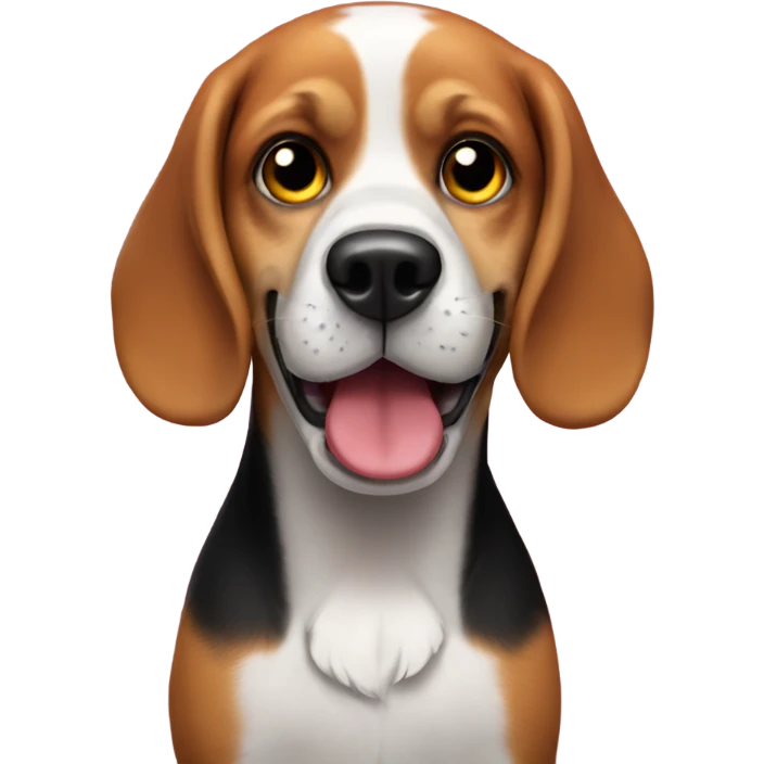 Beagle zombie happy birthday emoji