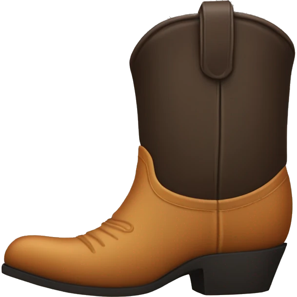 cowboy boot with ANDY on bottom emoji