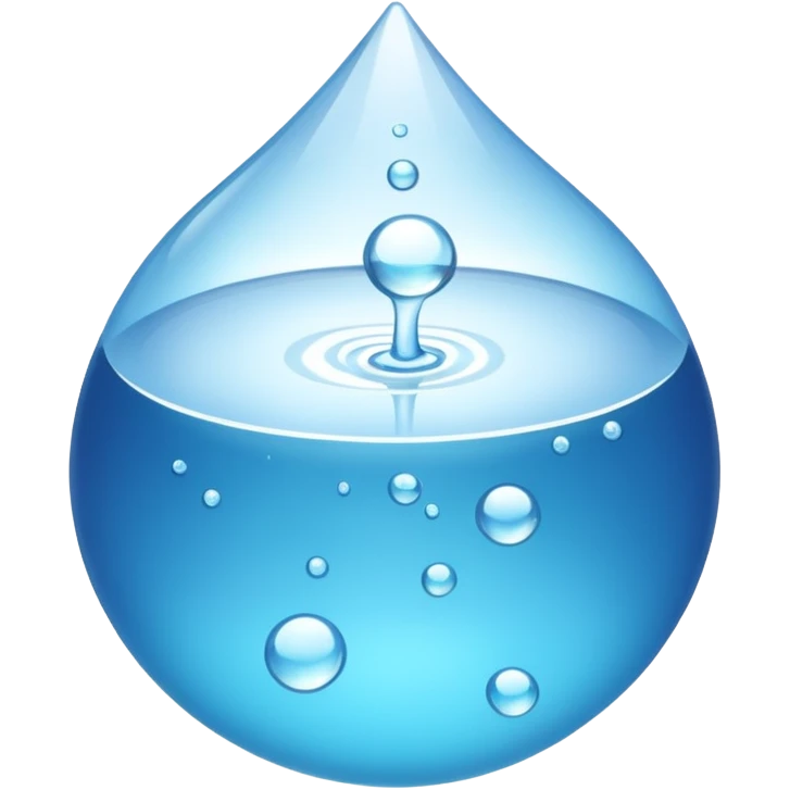 WATER   bubbles emoji