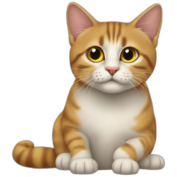 Kedi sarman kanka emoji