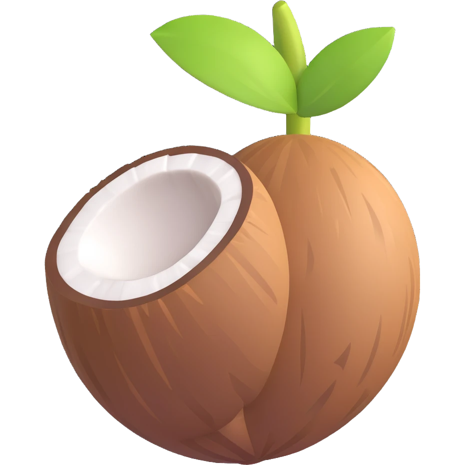 coconut emoji