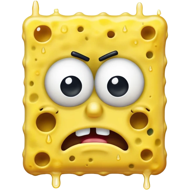 Sad SpongeBob  emoji