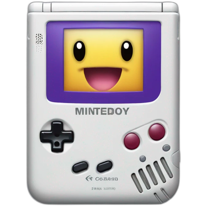 Nintendo GameBoy emoji