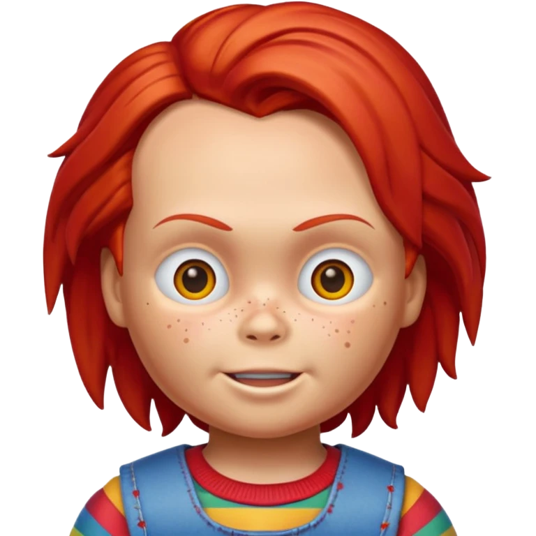 Un emojin de chuky emoji