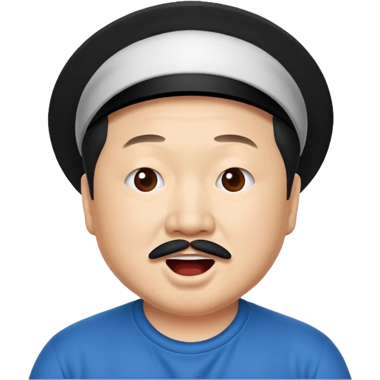 photo realistic Bobby lee the comedian emoji