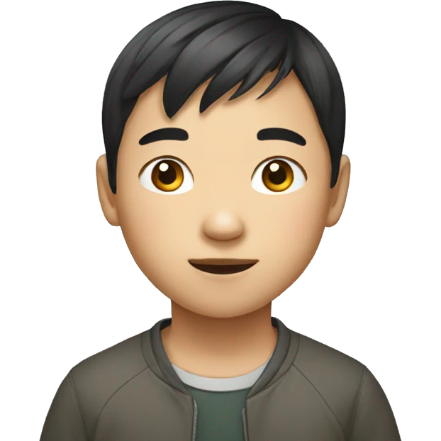 A young Chinese boy emoji