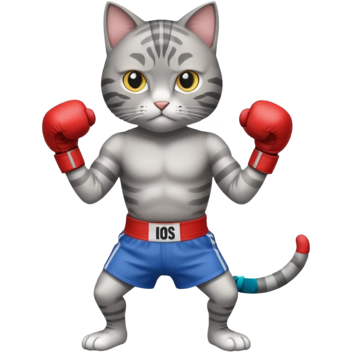 Cat in boxing stance







 emoji