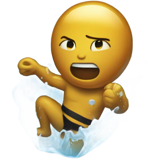 Vomiting honey emoji