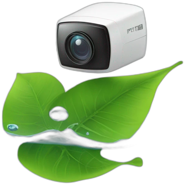 security-ptz-camera-and-leaf-floating-on-water-block emoji