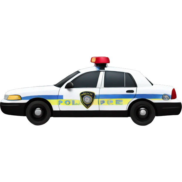 Police car emoji