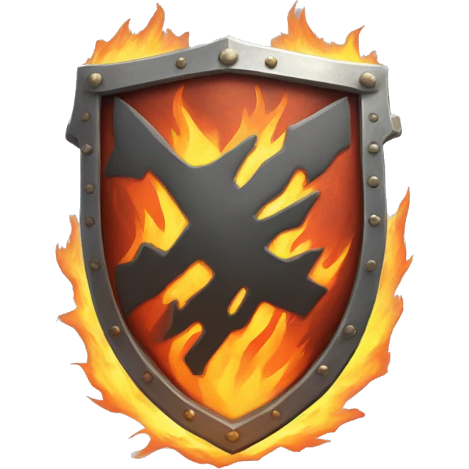 shield of fire emoji