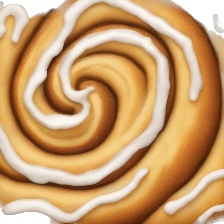 Cinnamon roll ￼ emoji