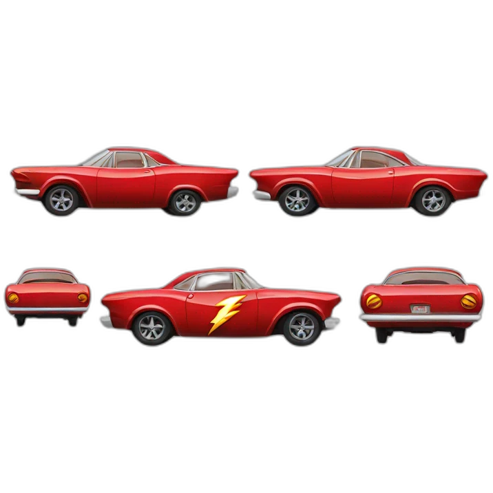 flash mc queen car emoji