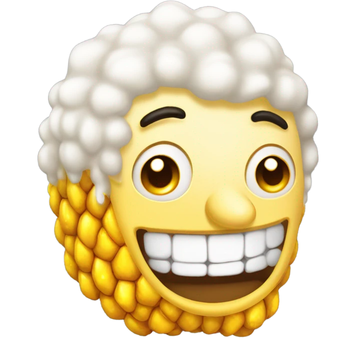 granos de elote sueltos emoji