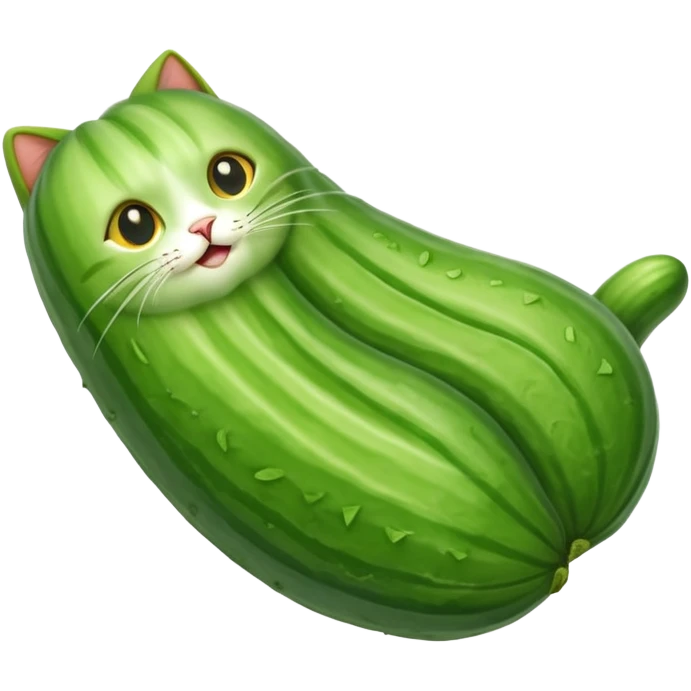 😼🥒 emoji