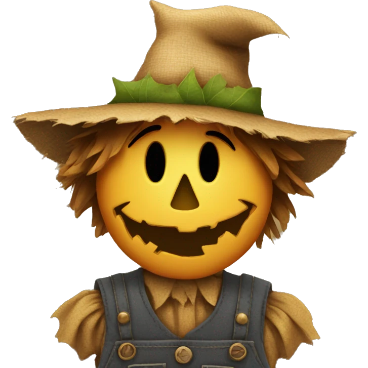 Scarecrow emoji