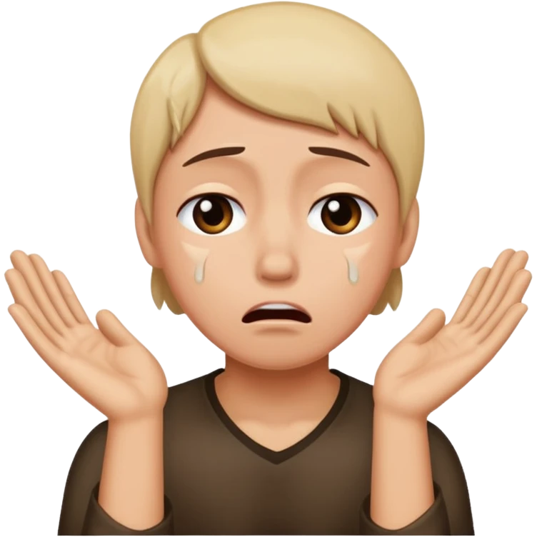Pleading emoji