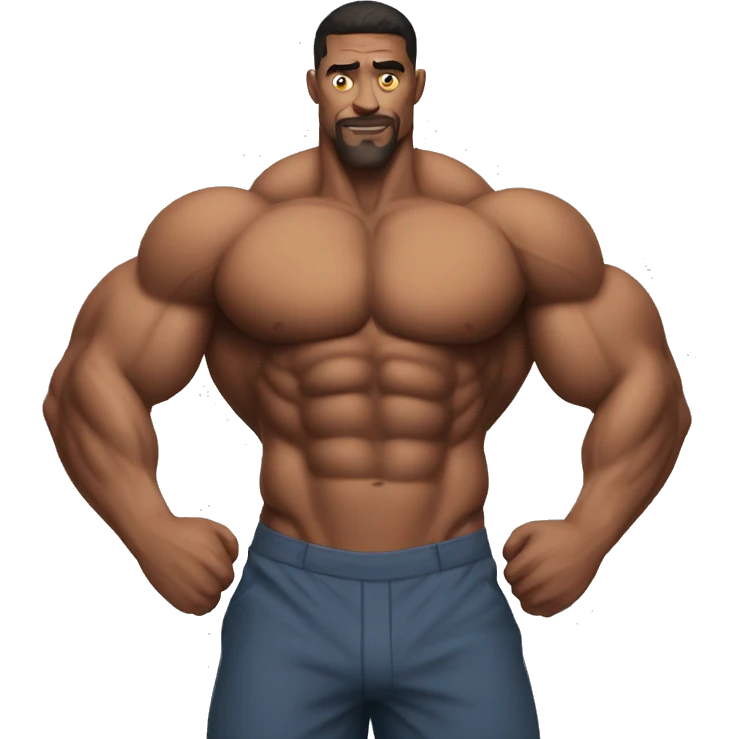 Bodybuilder pecs emoji