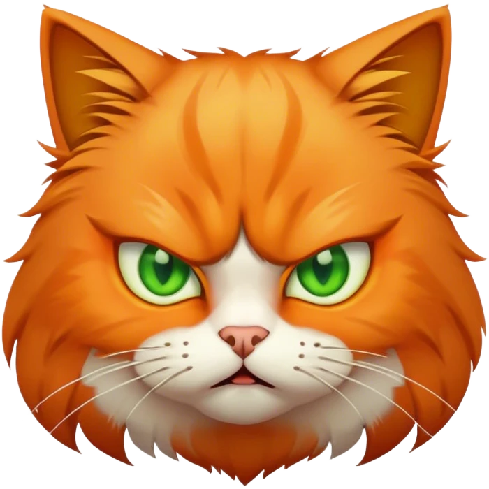 CAT IS SOOOOOOOOO ANGRY emoji