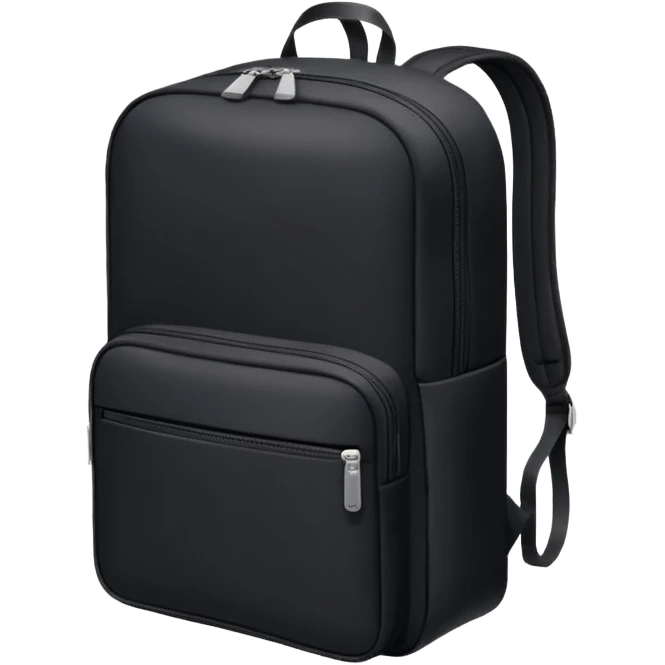 black backpack  emoji