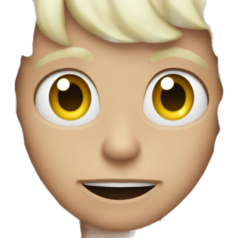 Freaky sus face emoji