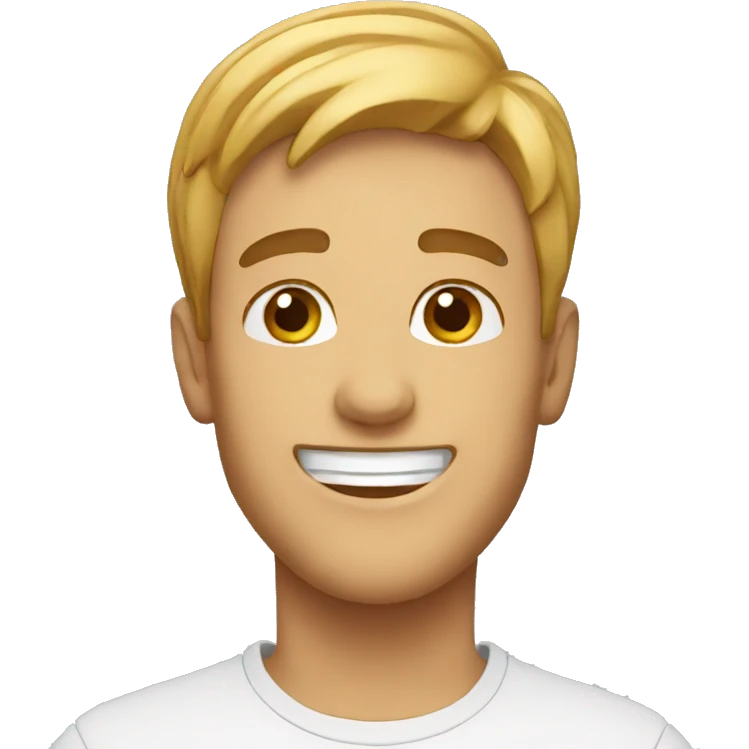 happy guy emoji