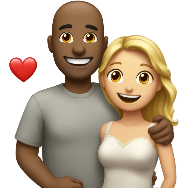 Heart being happy about wife emoji