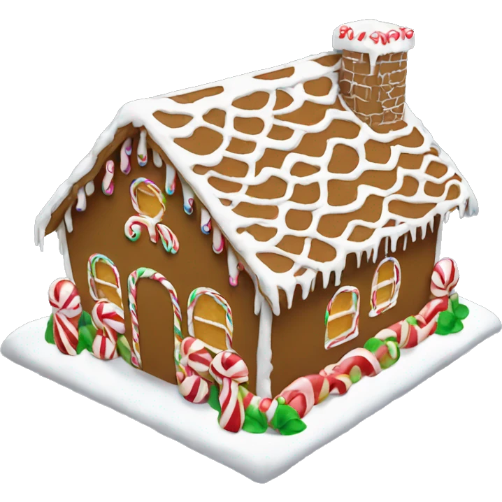 gingerbread house  emoji
