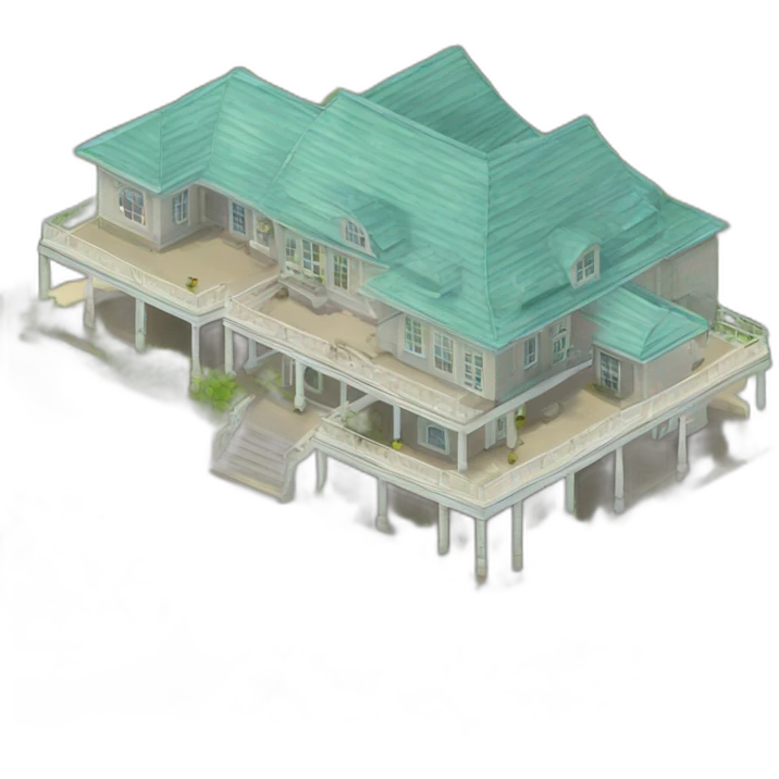 Gay home island mansion complex  emoji