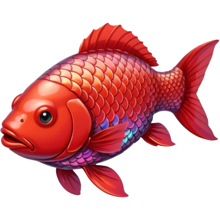 Red carp emoji