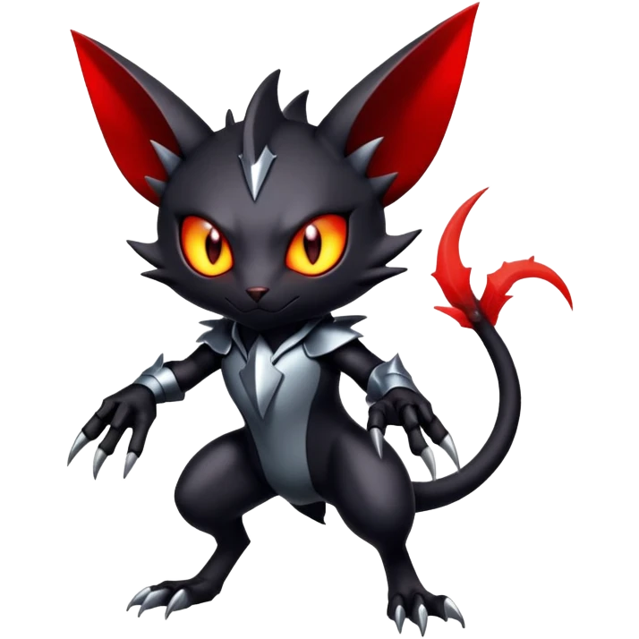 Shiny Dark Exotic Bisharp-Darkrai-Torracat-Scizor-Hybrid-Creature emoji