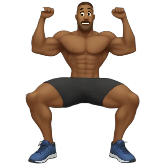 Gym leg day  emoji