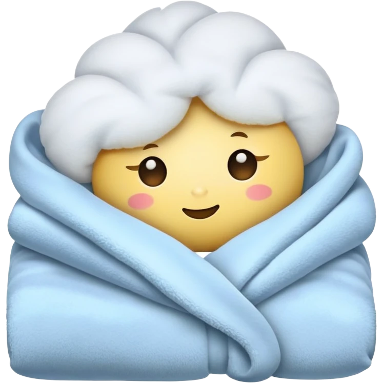 Sleep blanket emoji