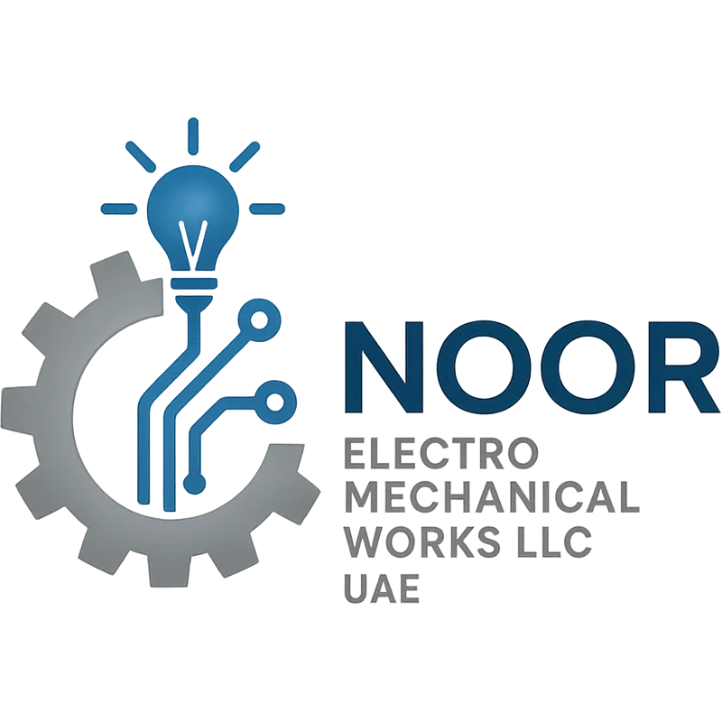 create a logo for company named Noor Electro mechanical Works LLC UAE  emoji