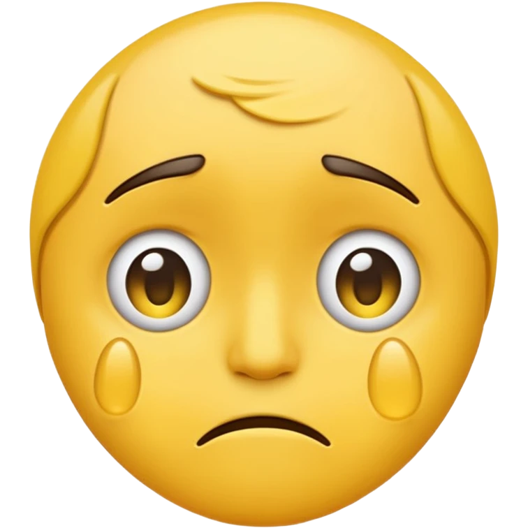 Emoji de cansado y triste emoji