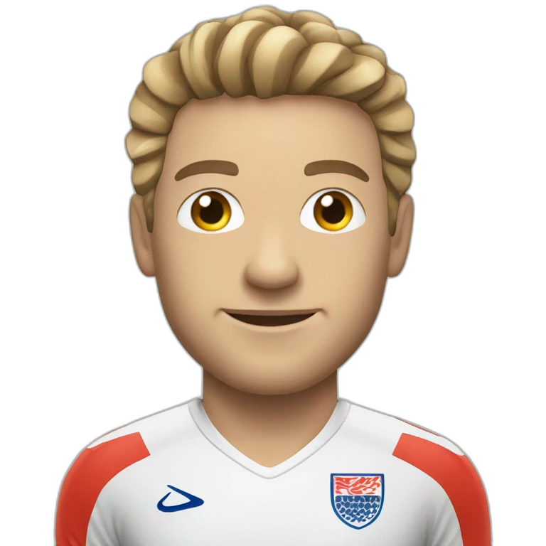 English soccer player goalkeeper emoji