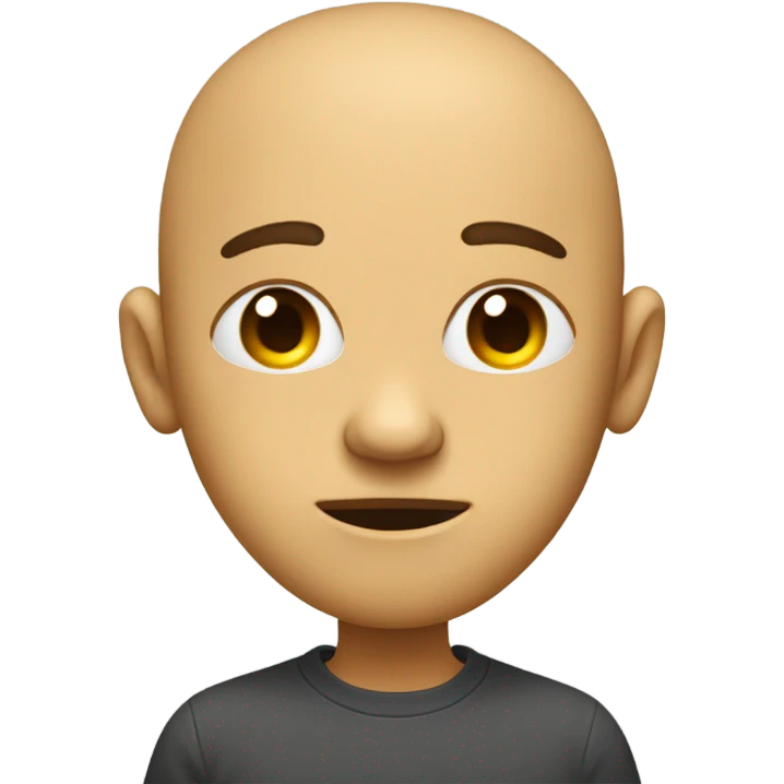 try not to smile by closing his mouth emoji emoji