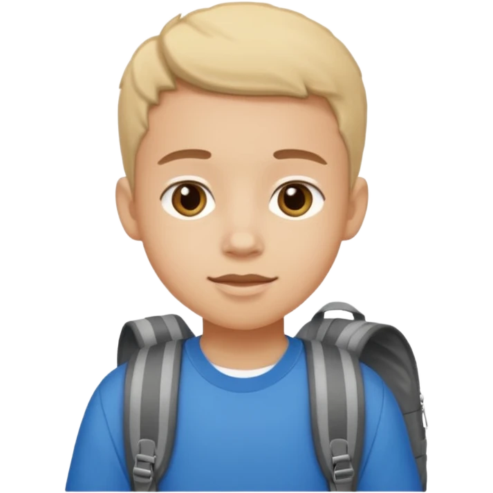 High school child emoji