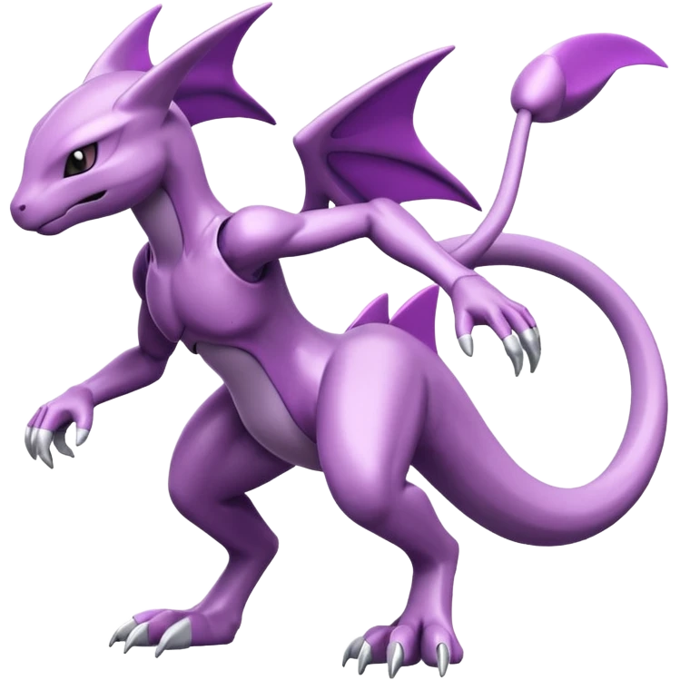 Genesect-Mewtwo-Palkia-Fakémon-hybrid-creature (full body)  emoji